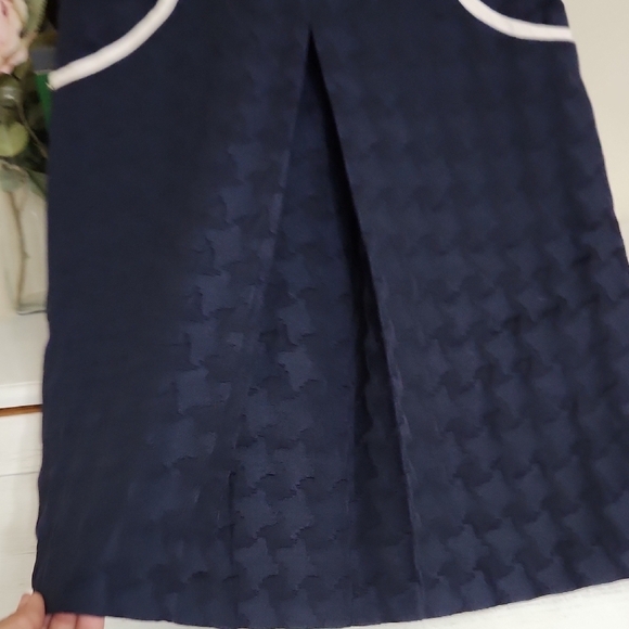 Nautica Blue Sheath Dress Sleeveless Crew Neck - Picture 7 of 12